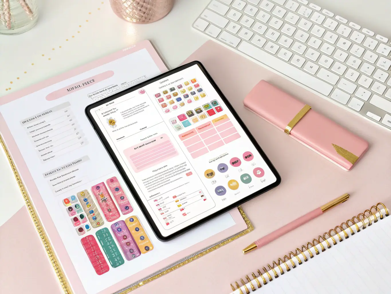 A collection of customizable templates for client consultation forms, treatment plans, and marketing materials, designed for estheticians.
